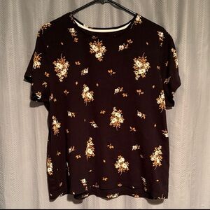 Croft & Barrow Floral Top